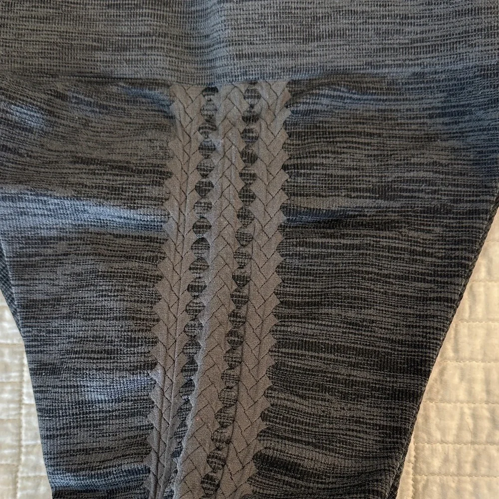 NikiBiki Seamless Moto Legging O/S Braided Leg Detail Bikercore - Picture 3 of 5